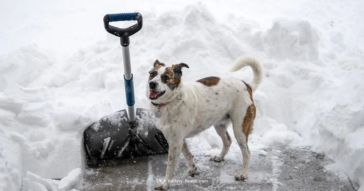 Powerful Snow Shoveling - Battery Health
