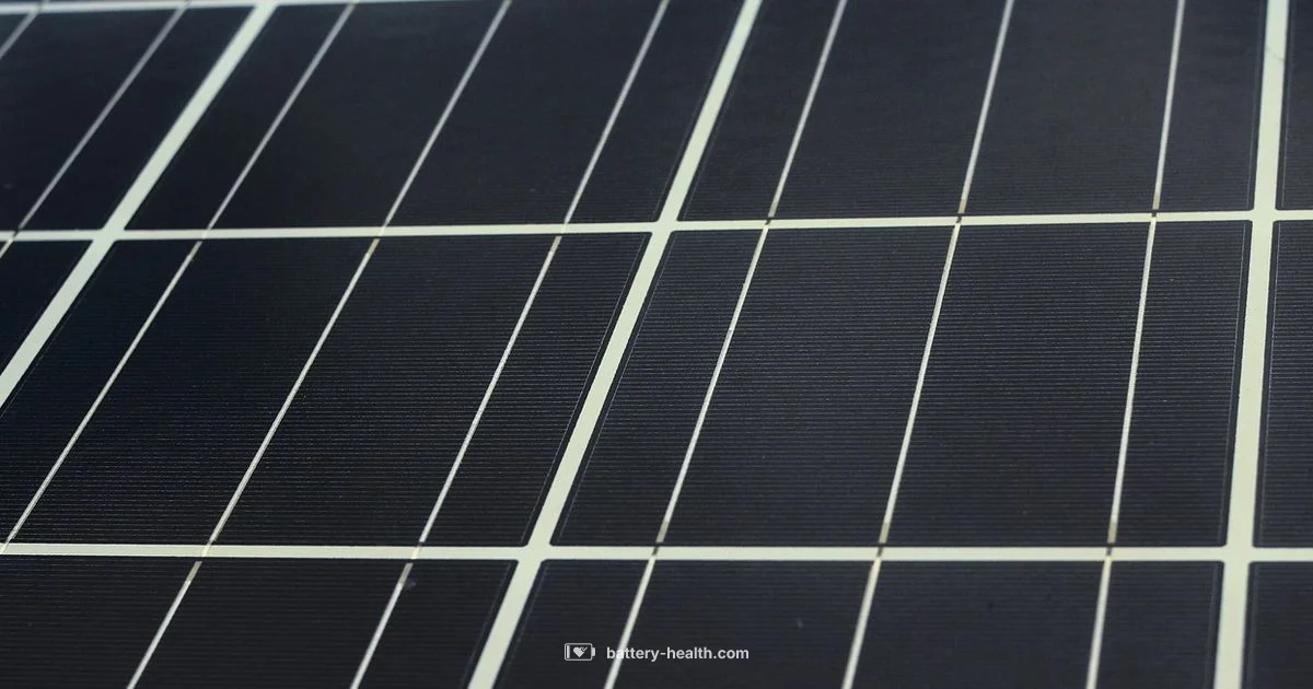 Solar Battery Storage - Battery Health