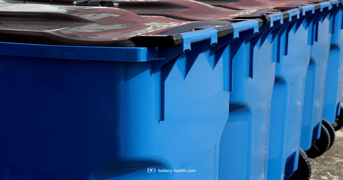 Safe Disposal - Battery Health