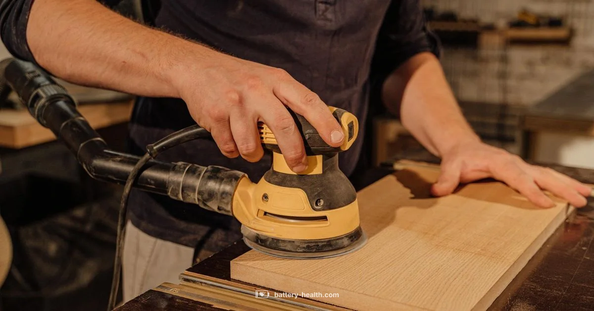 Cordless Finish Nail Gun - Battery Health