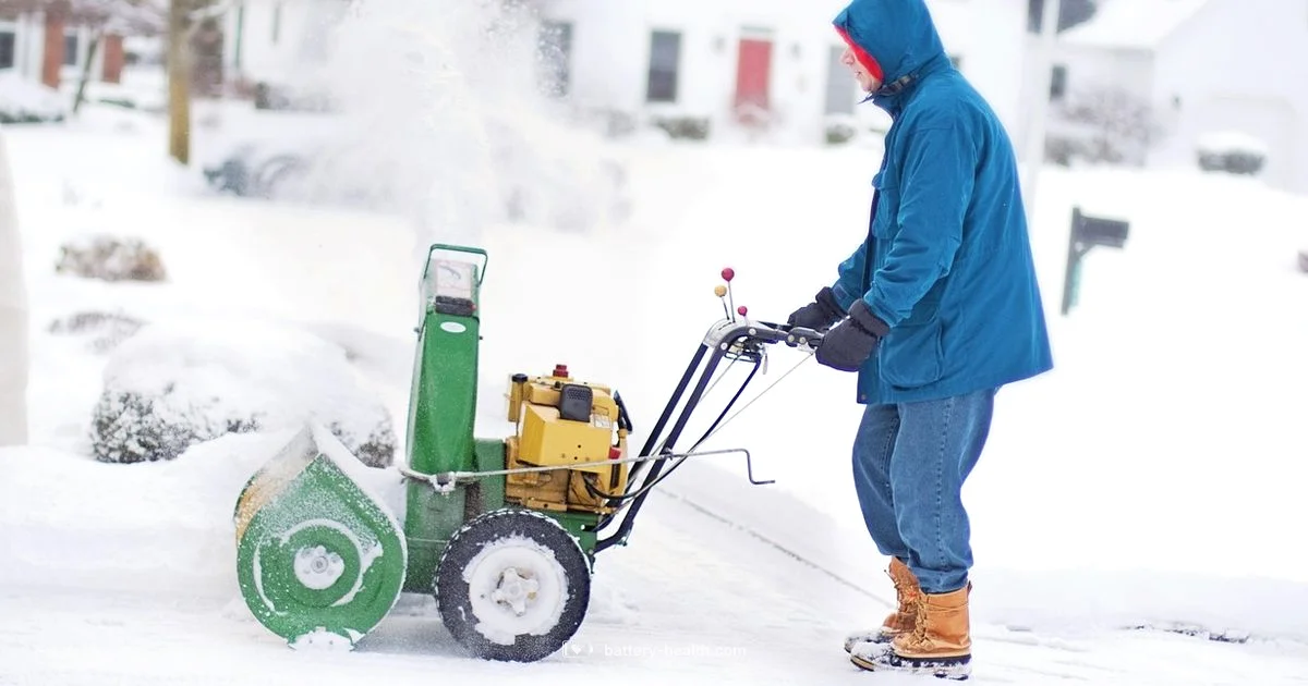 Battery vs Gas Snow Blower Battery vs Gas Snow Blower - Battery Health