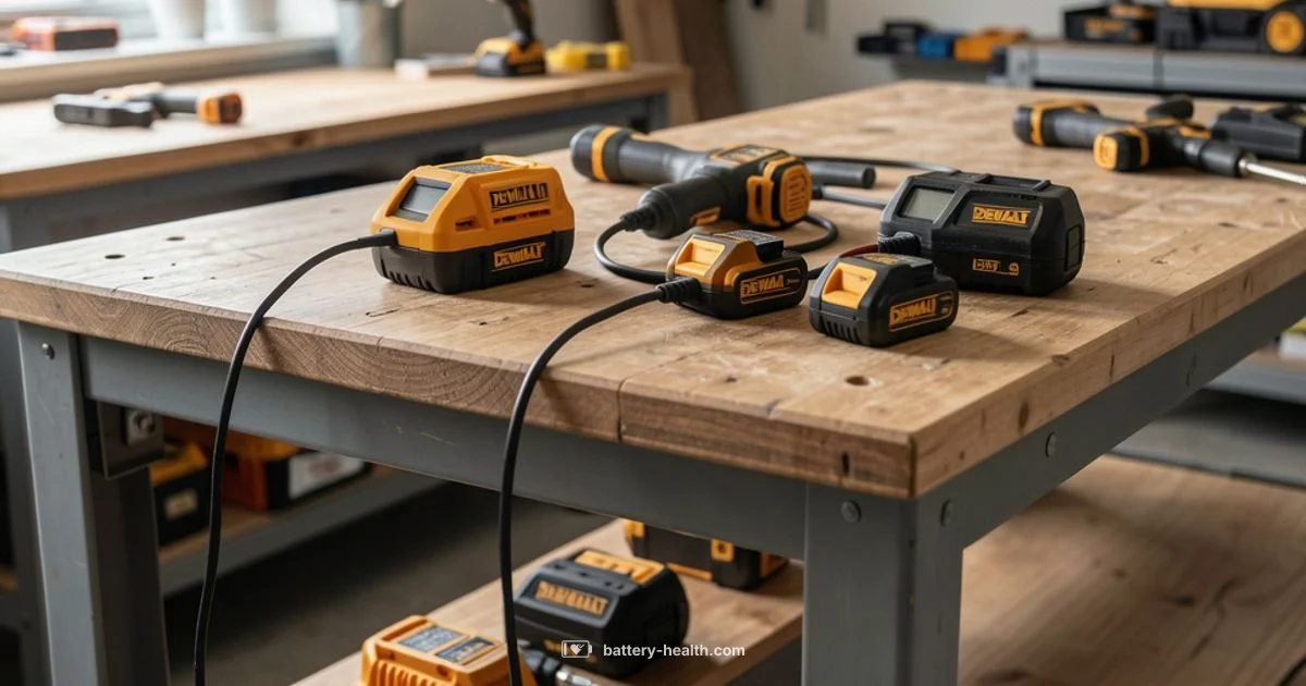 Dewalt Battery Charging - Battery Health
