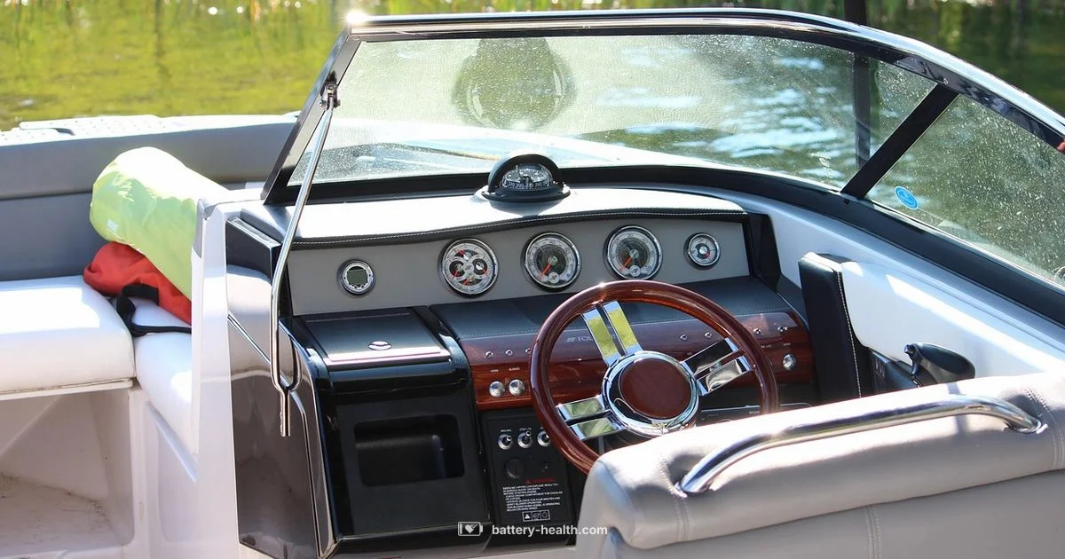 Marine Start Battery - Battery Health