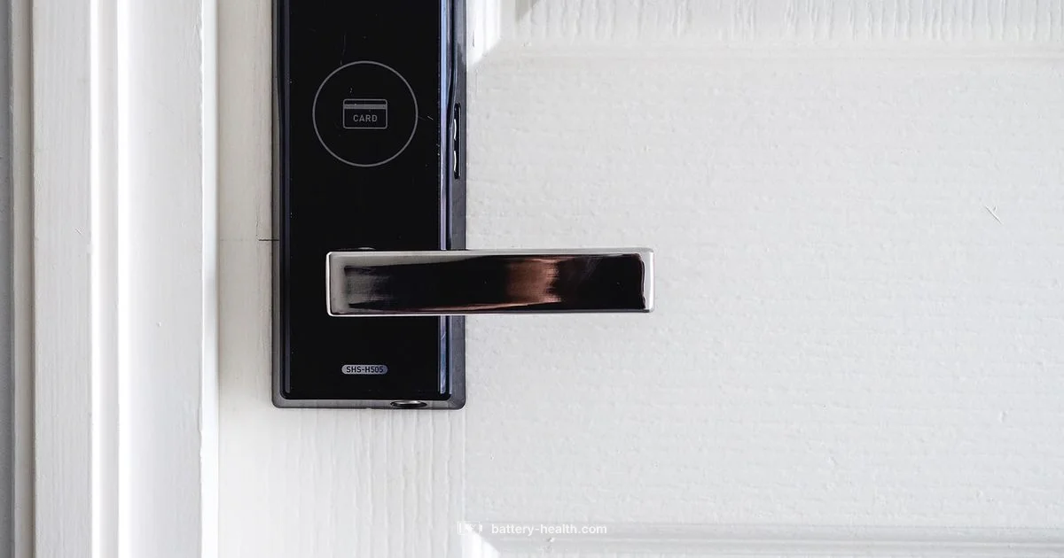 Kwikset Battery Guide - Battery Health