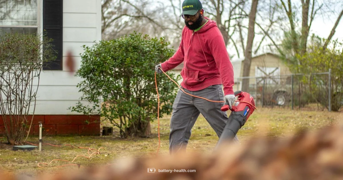 Cordless Leaf Blower Guide - Battery Health