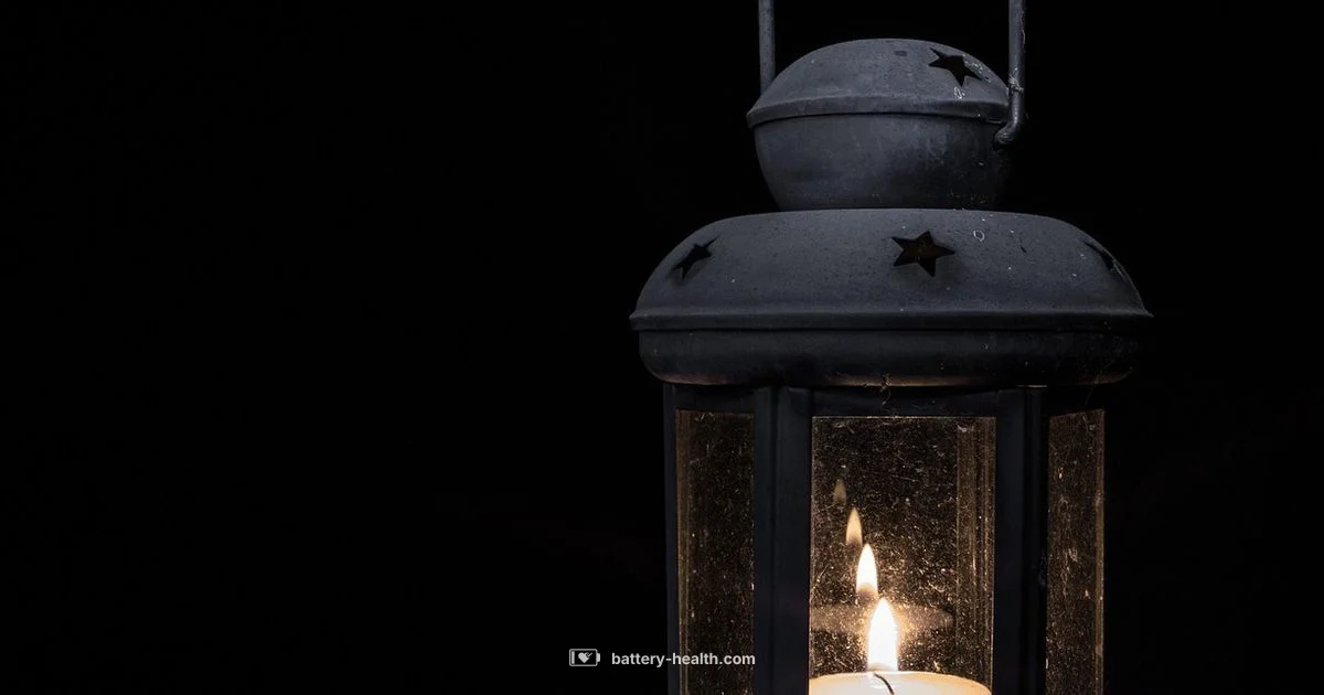Safe Decorative Lighting - Battery Health