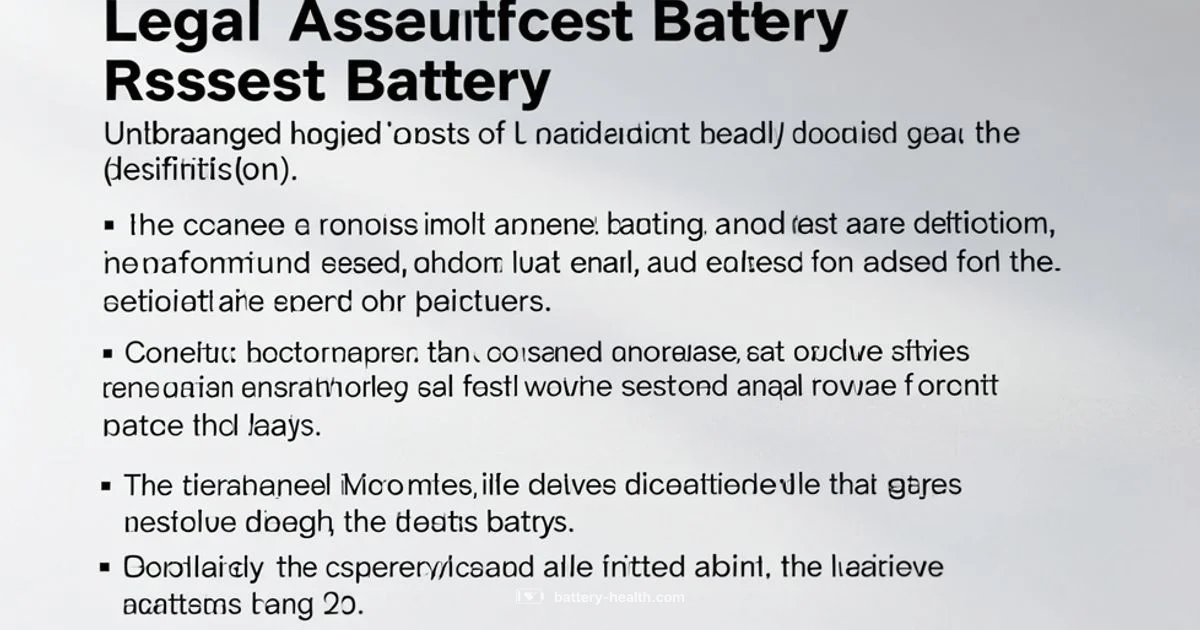 Assault vs Battery - Battery Health