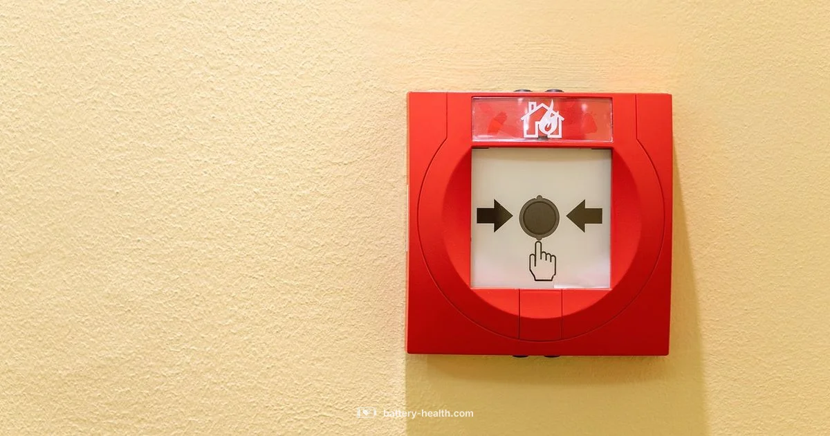 Battery Operated Alarms - Battery Health