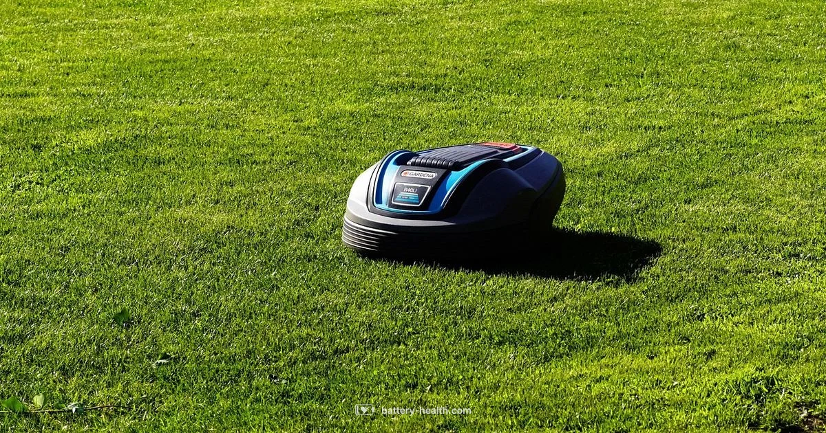 Cordless Lawn Mowers - Battery Health