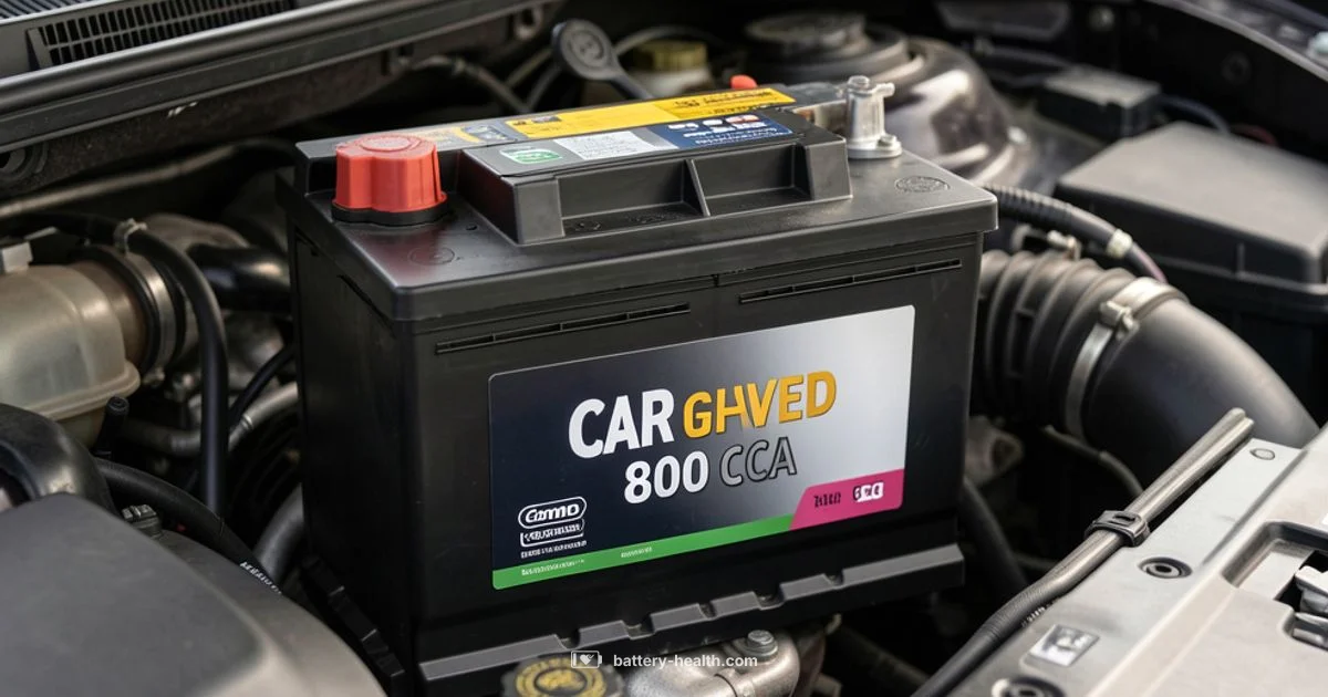 800 CCA Guide - Battery Health