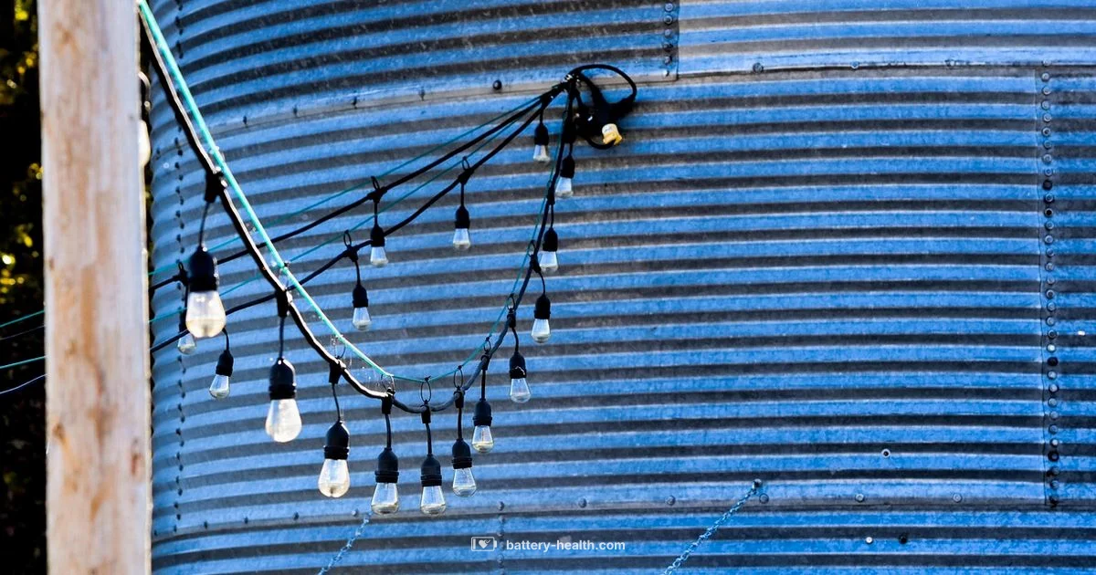 Battery Powered String Lights Battery Powered String Lights - Battery Health