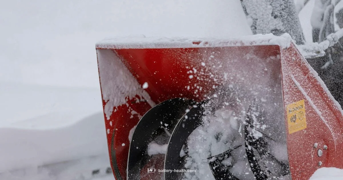 Battery Snow Blower Guide - Battery Health