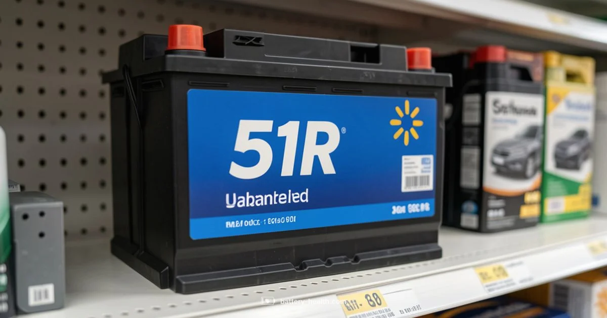 51R at Walmart - Battery Health