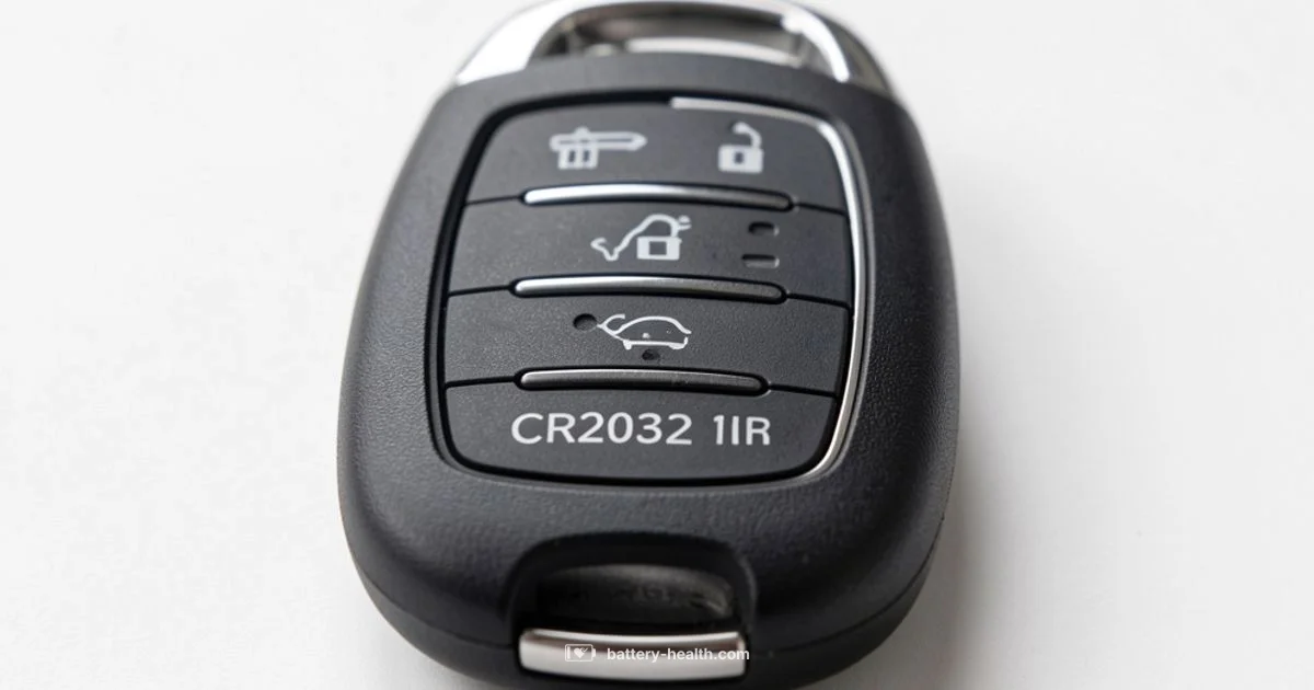 CR2032 Key Fob Battery - Battery Health