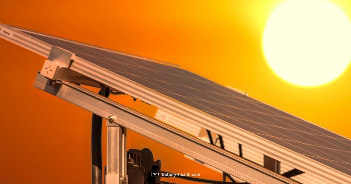 Solar 12V Charger - Battery Health