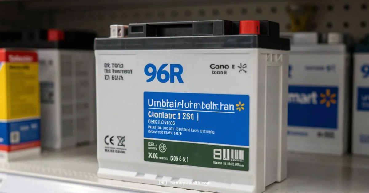 96R at Walmart - Battery Health