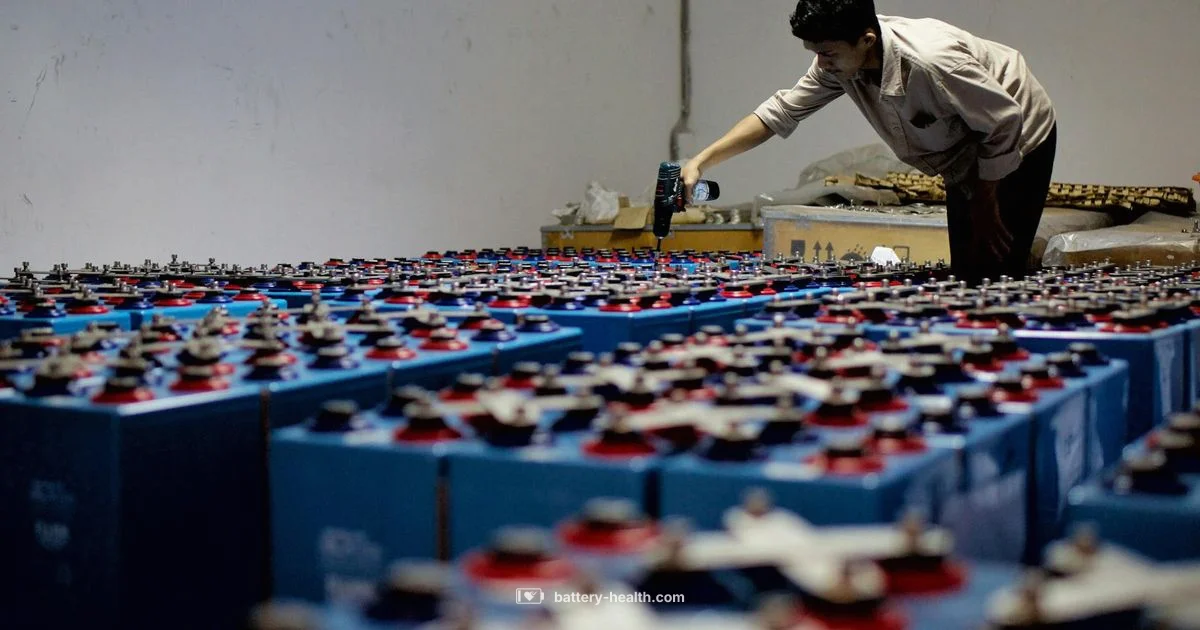 H Mark on Battery H Mark on Battery - Battery Health