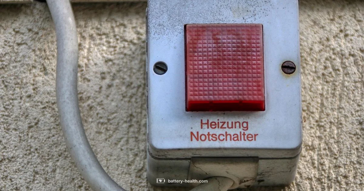 Cut Off Battery Switch - Battery Health