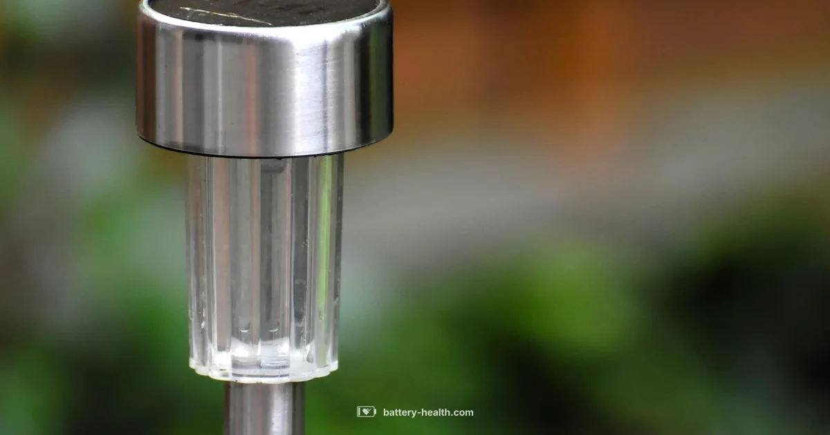 Solar Battery Light - Battery Health