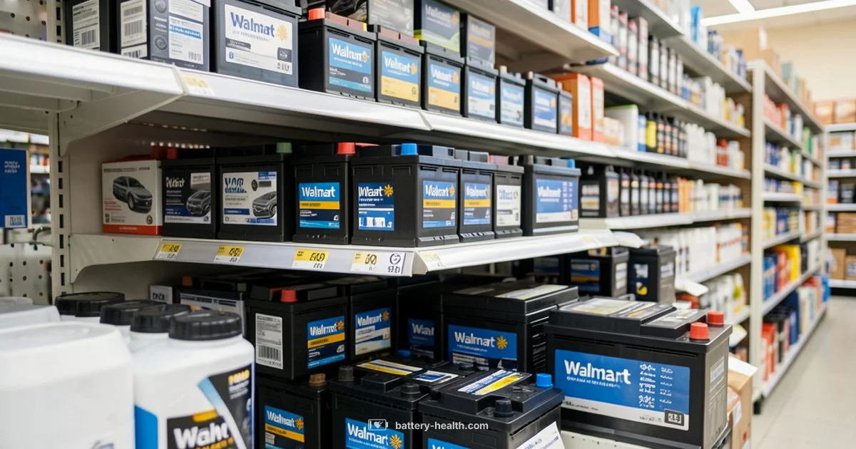 Walmart Car Battery Price - Battery Health