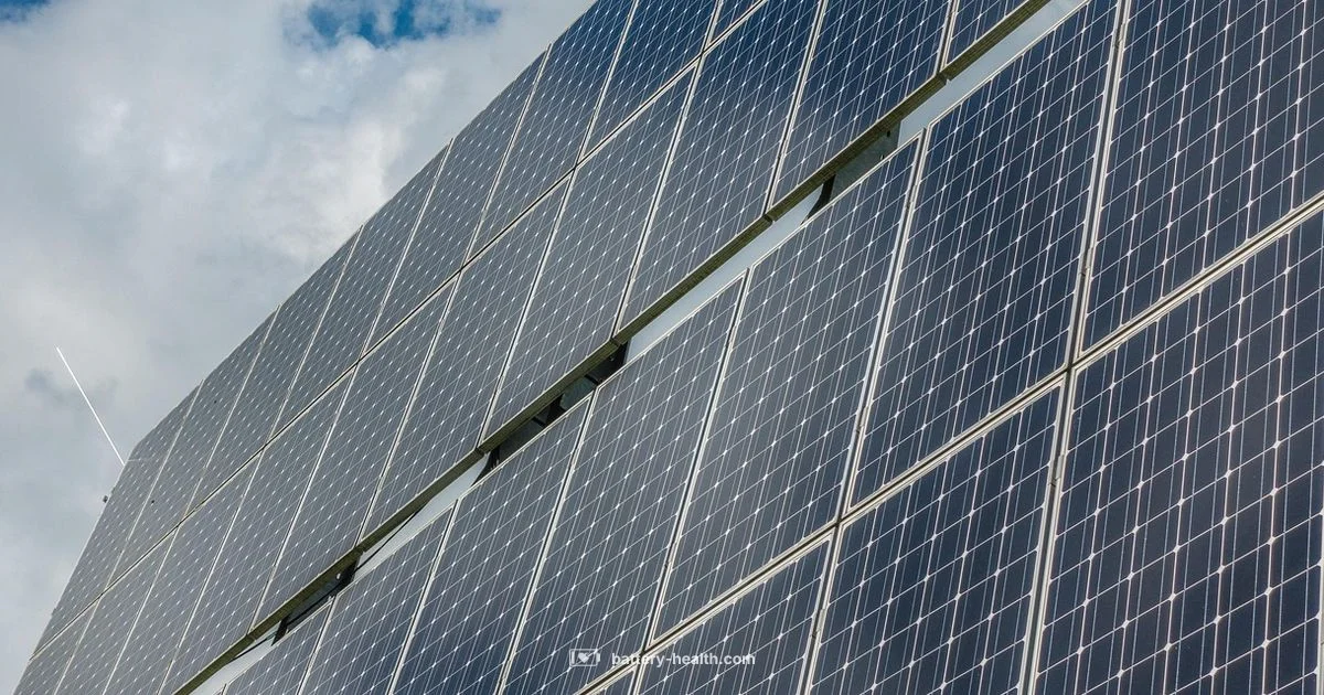 Solar Battery Banks - Battery Health