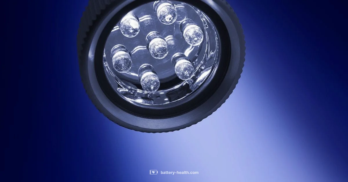 Portable LED Lighting - Battery Health