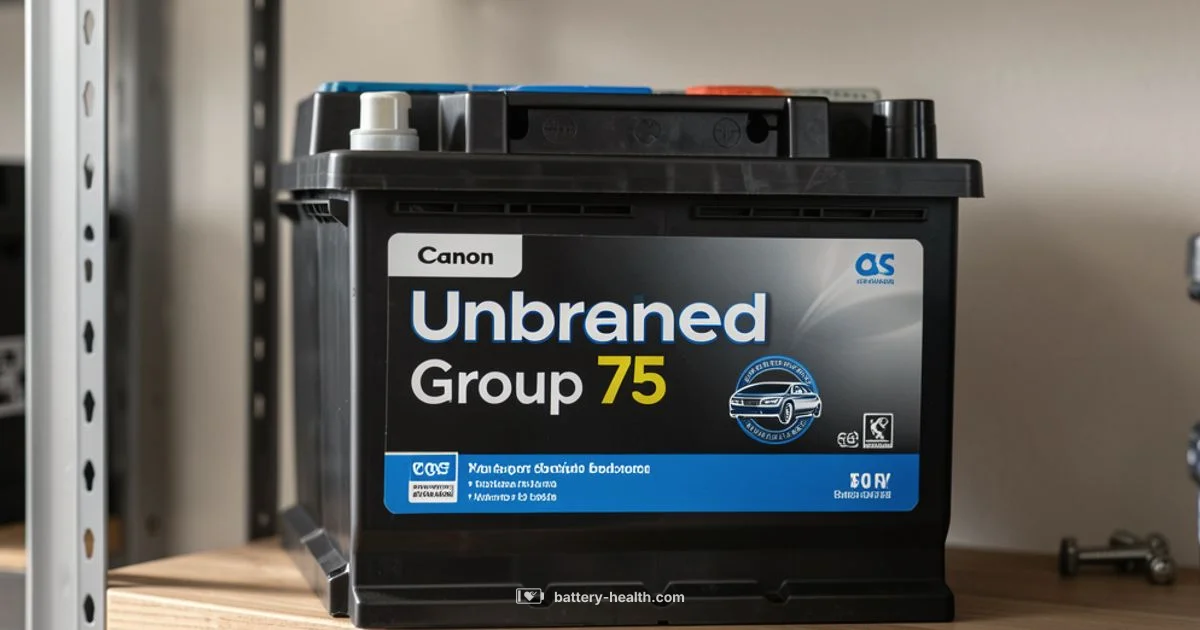 Group 75 Battery Guide - Battery Health