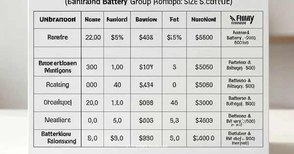 Group Size Essentials - Battery Health