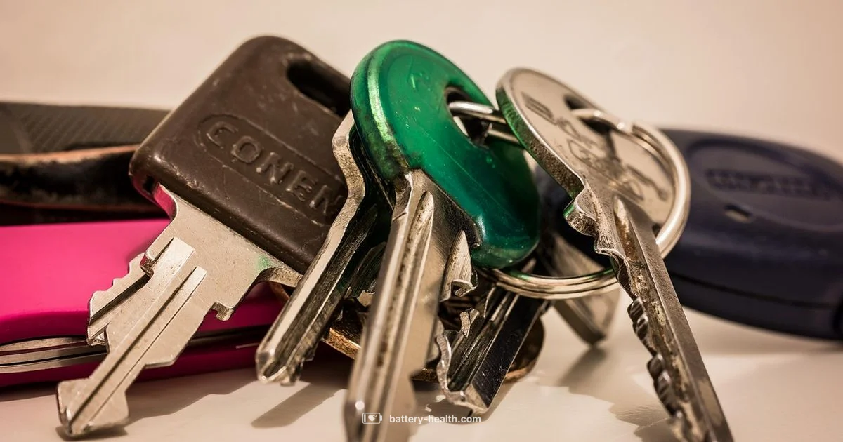 Car Key Fob Battery - Battery Health