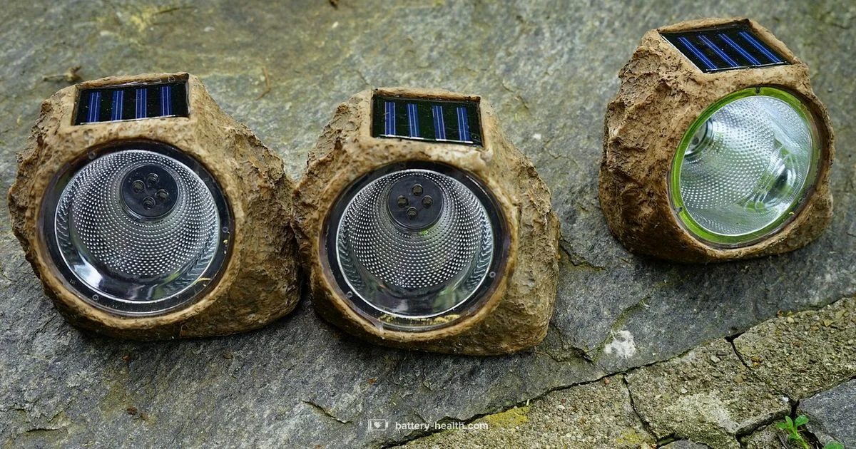 Solar Yard Lights - Battery Health