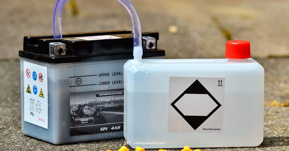 Disconnect Battery Terminals - Battery Health