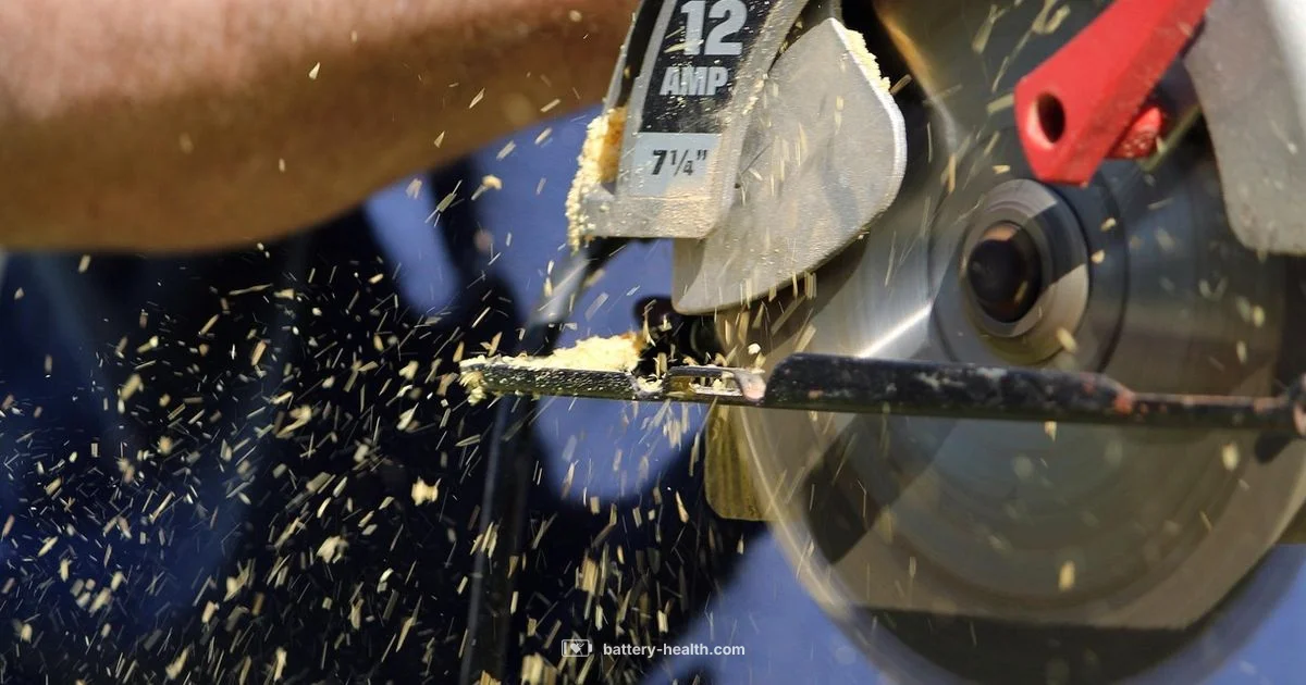 Cordless Circular Saw - Battery Health