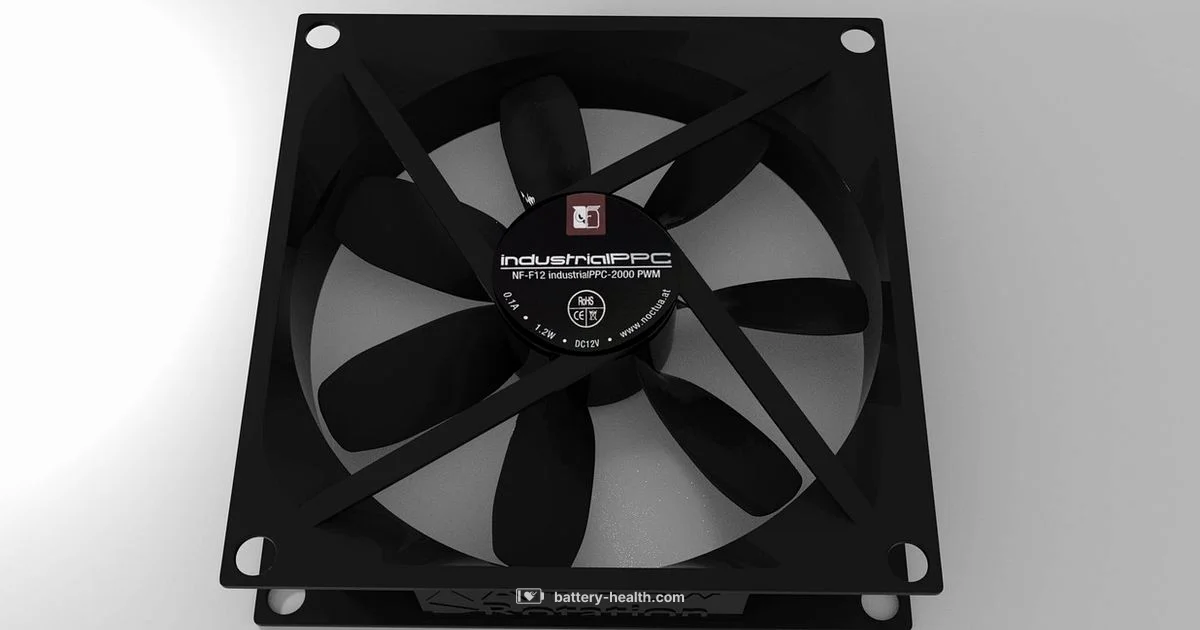 Portable Battery Fans - Battery Health