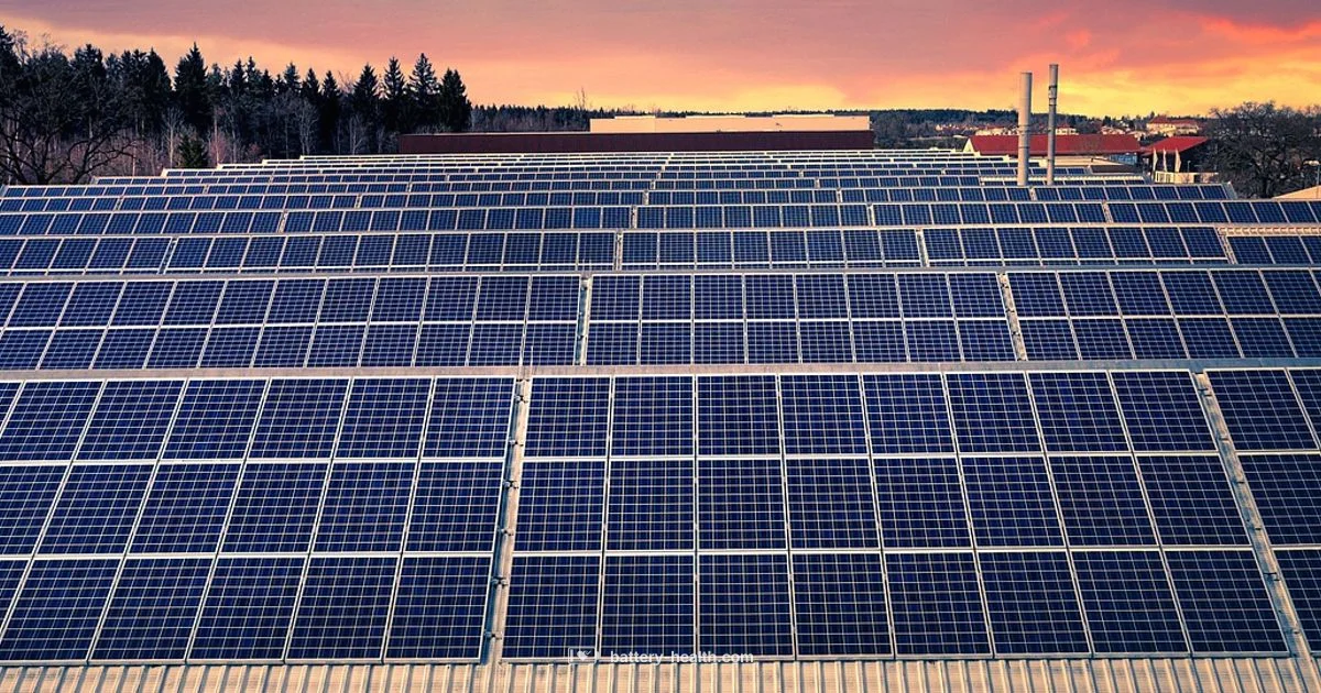 Solar Battery Charging - Battery Health