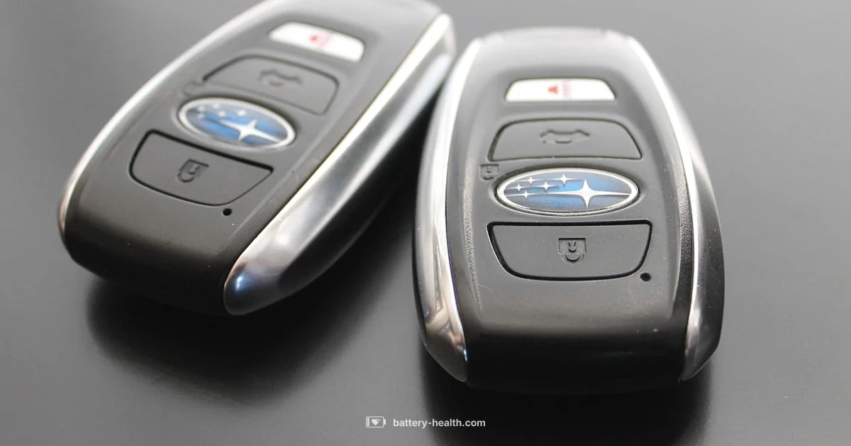 Key Fob Battery - Battery Health