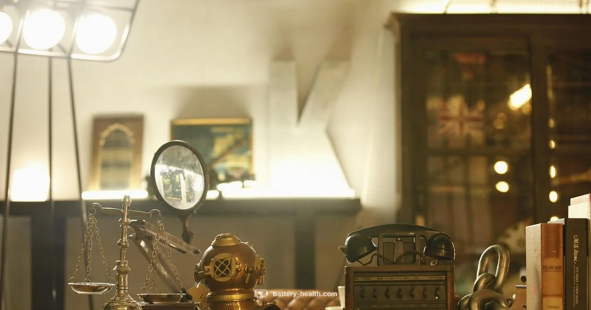 Battery Operated Table Light - Battery Health