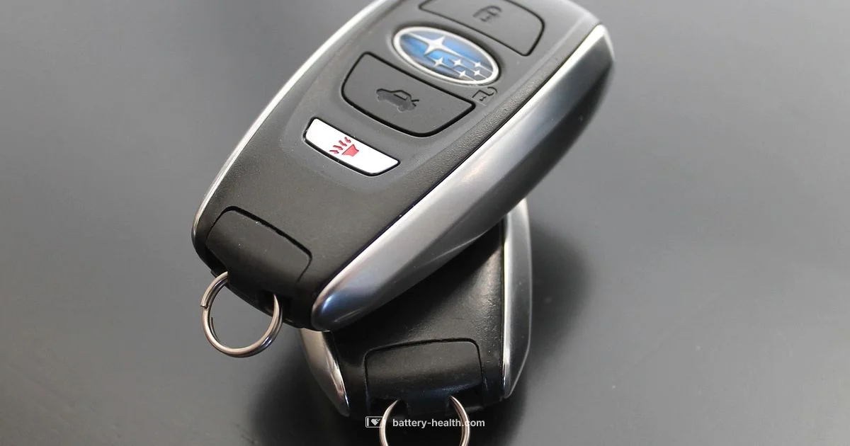 Key Fob Battery Guide Key Fob Battery Guide - Battery Health