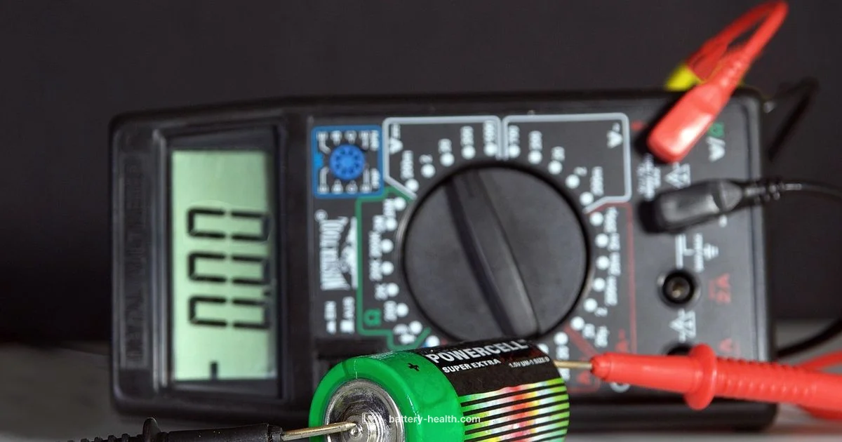 No Battery Included Guide - Battery Health