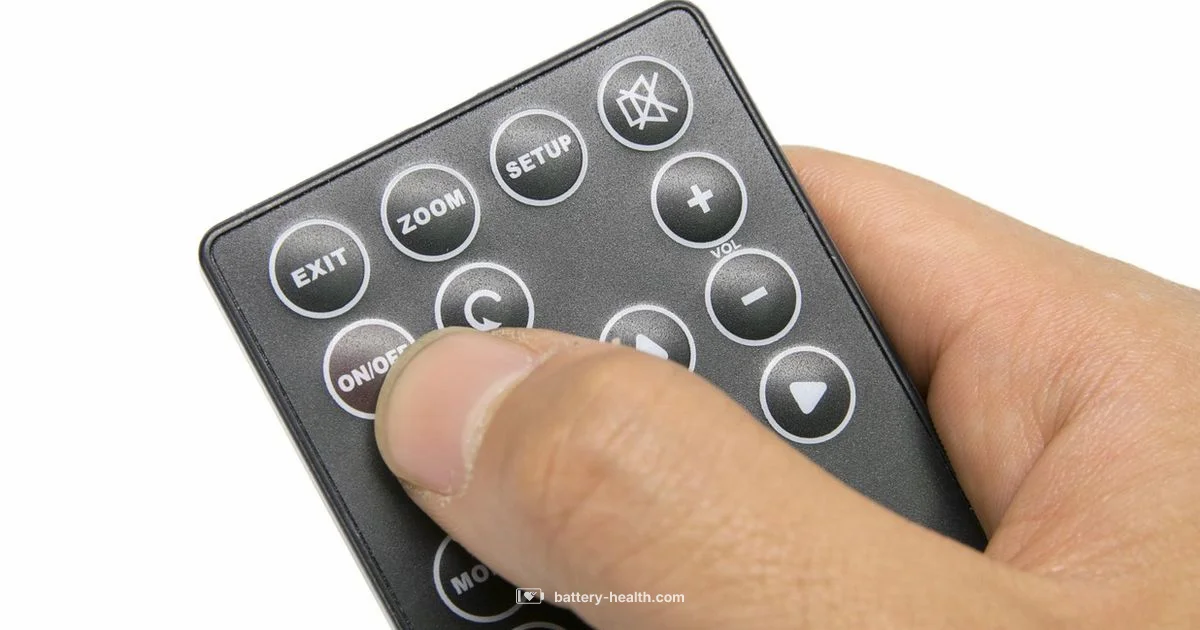 Samsung Remote Battery Guide - Battery Health