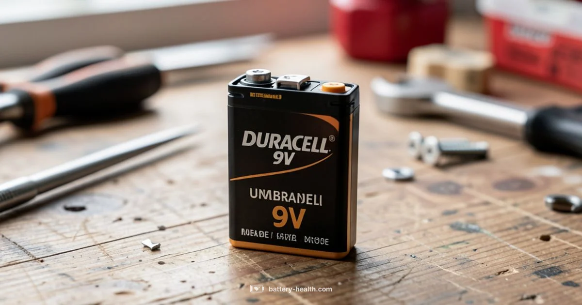 Duracell 9V Guide Duracell 9V Guide - Battery Health